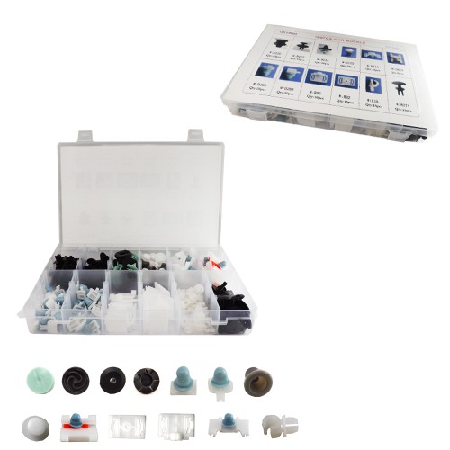 Set 160pz Clip Di Fissaggio Auto Compatibili Audi Ricambi Plastica Qx19002 Set 160pz Clip Di Fissaggio Auto Compatibili Audi Ricambi Plastica Qx19002